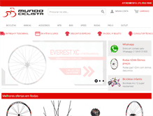 Tablet Screenshot of mundociclista.com.br
